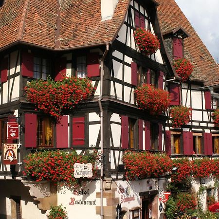 Hotel Restaurant Zum Schnogaloch Obernai Exteriér fotografie